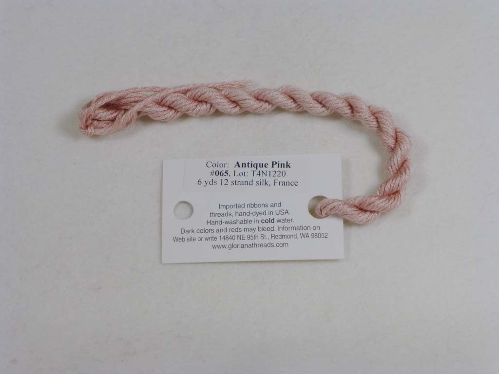 Gloriana Silk Floss 065 Antique Pink by Gloriana From Beehive Needle Arts