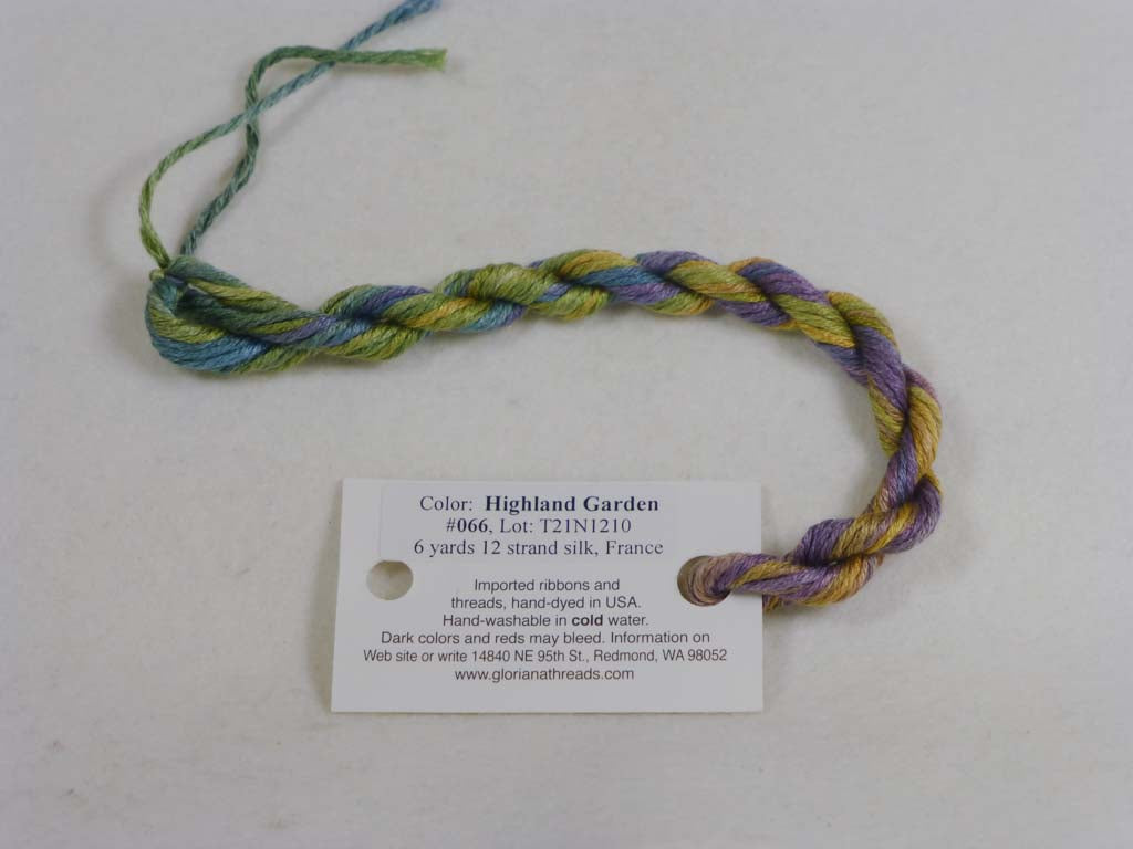 Gloriana Silk Floss 066 Highland Garden by Gloriana From Beehive Needle Arts