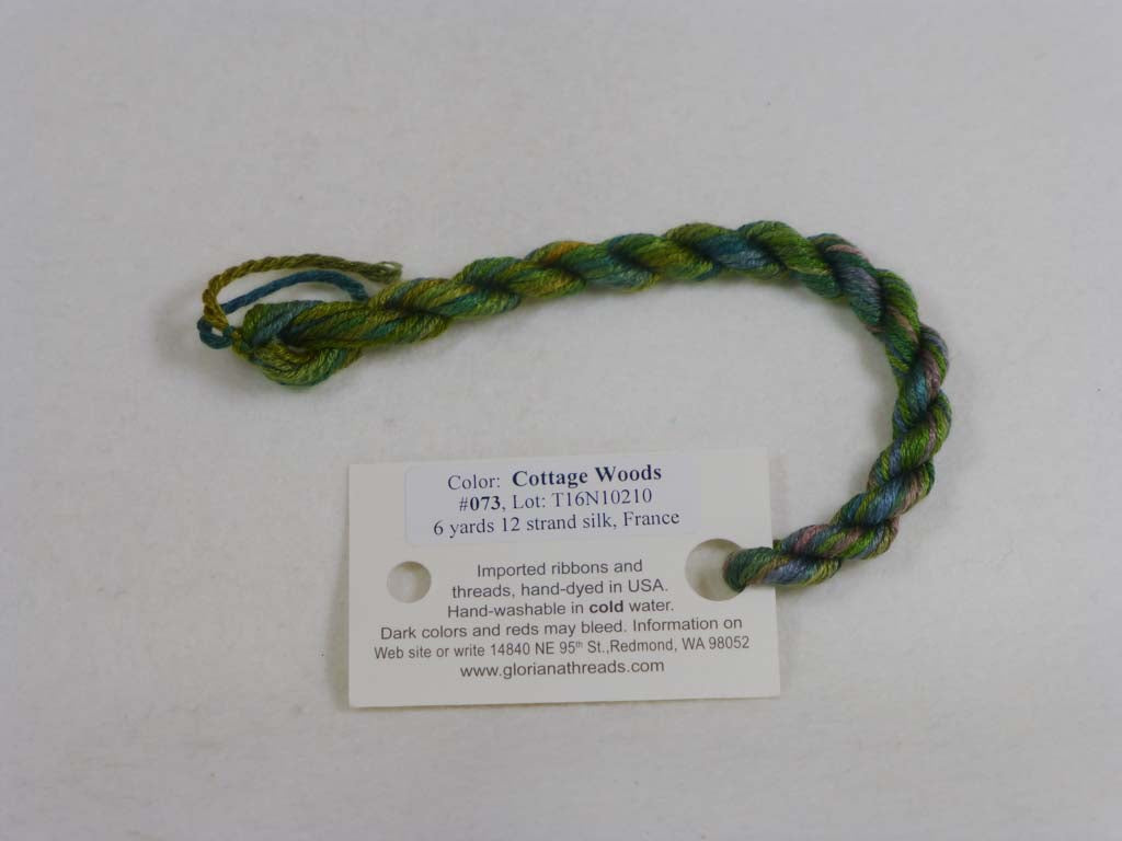 Gloriana Silk Floss 073 Cottage Woods by Gloriana From Beehive Needle Arts