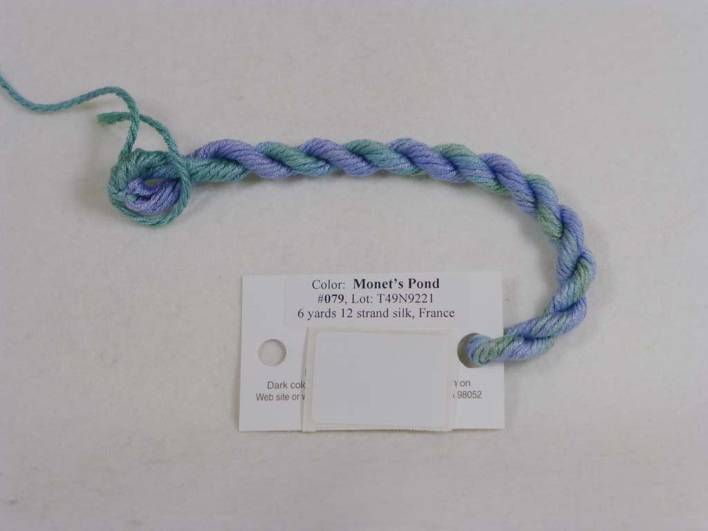 Gloriana Silk Floss 079 Monet's Pond by Gloriana From Beehive Needle Arts