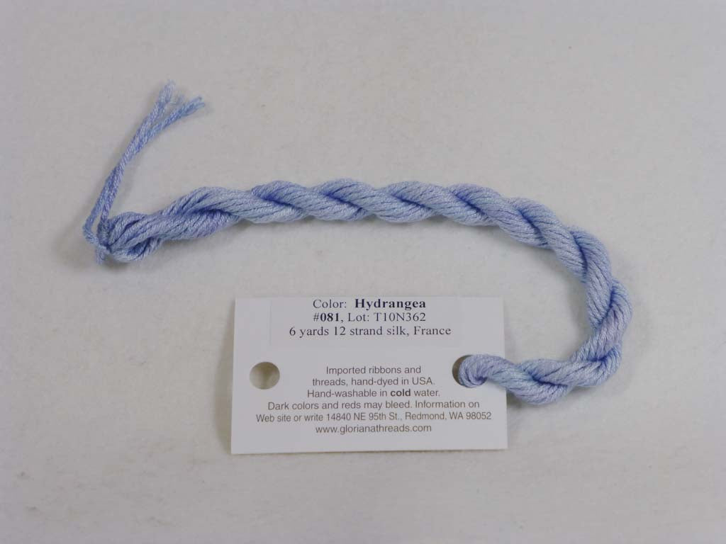 Gloriana Silk Floss 081 Hydrangea by Gloriana From Beehive Needle Arts