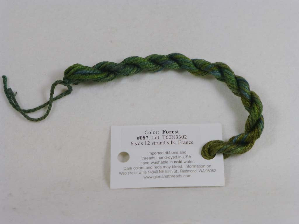 Gloriana Silk Floss 087 Forest by Gloriana From Beehive Needle Arts