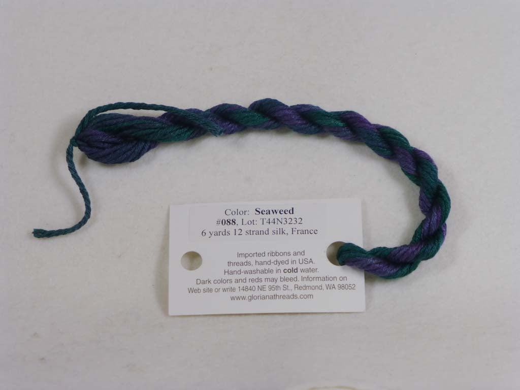 Gloriana Silk Floss 088 Seaweed by Gloriana From Beehive Needle Arts