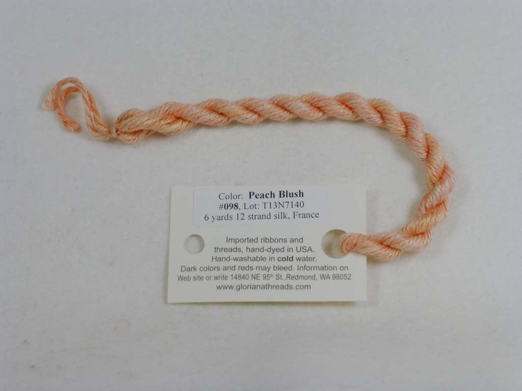 Gloriana Silk Floss 098 Peach Blush by Gloriana From Beehive Needle Arts