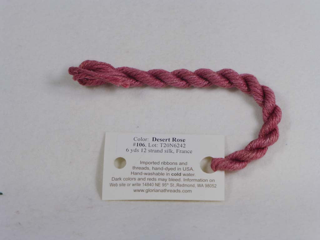 Gloriana Silk Floss 106 Desert Rose by Gloriana From Beehive Needle Arts