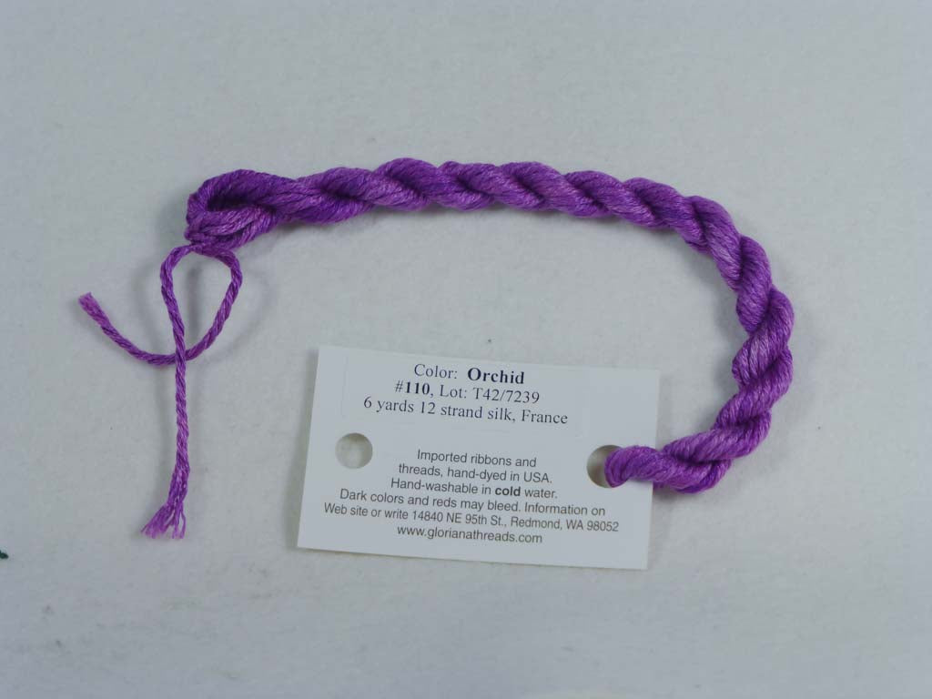 Gloriana Silk Floss 110 Orchid by Gloriana From Beehive Needle Arts