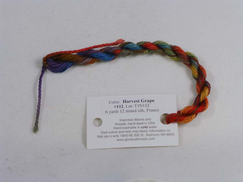 Gloriana Silk Floss 112 Harvest Grape by Gloriana From Beehive Needle Arts