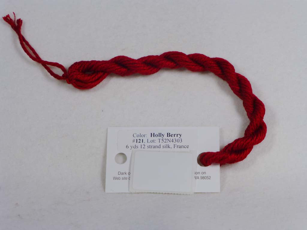Gloriana Silk Floss 121 Holly Berry by Gloriana From Beehive Needle Arts