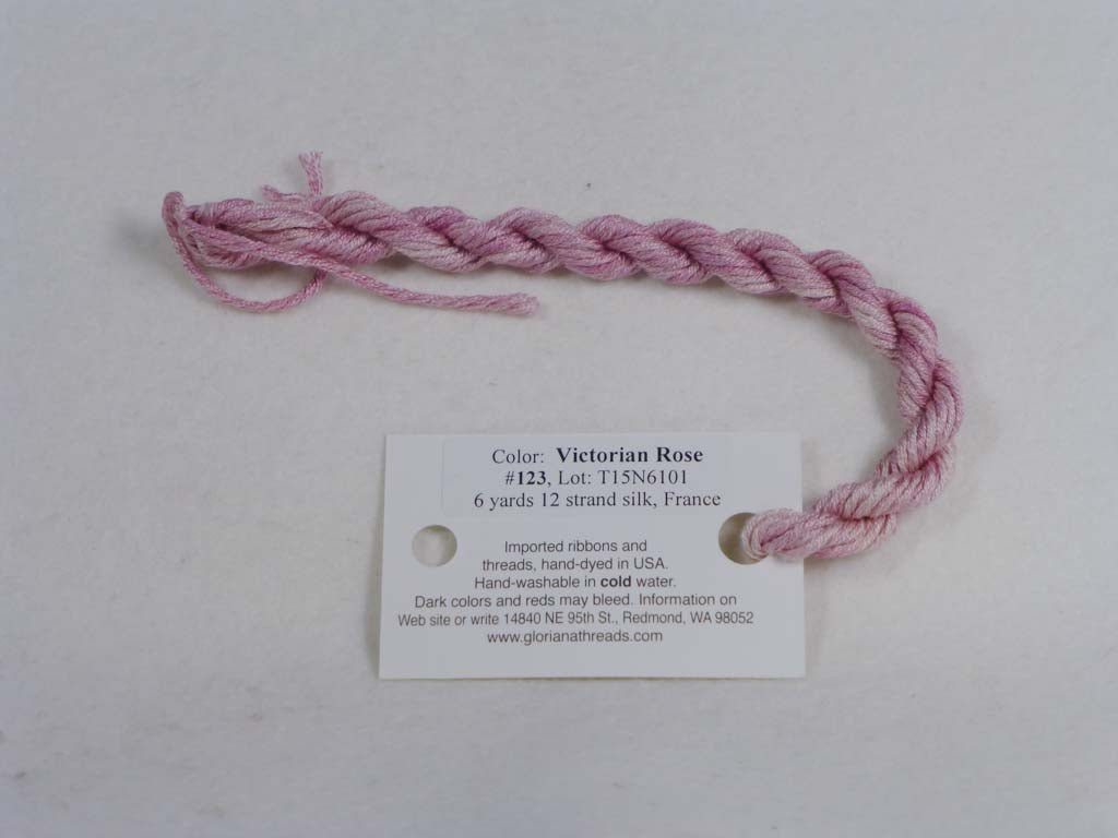 Gloriana Silk Floss 123 Victorian Rose by Gloriana From Beehive Needle Arts