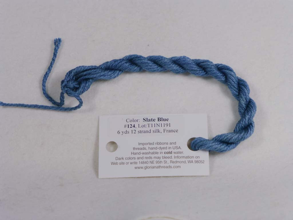 Gloriana Silk Floss 124 Slate Blue by Gloriana From Beehive Needle Arts