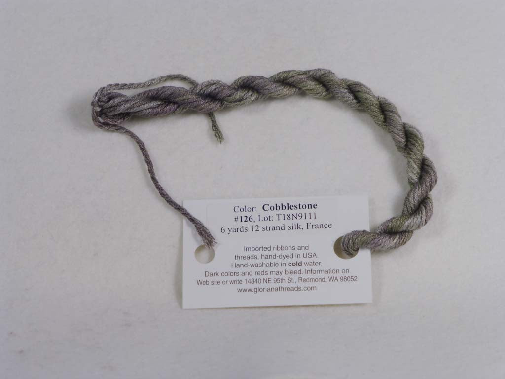 Gloriana Silk Floss 126 Cobblestone by Gloriana From Beehive Needle Arts