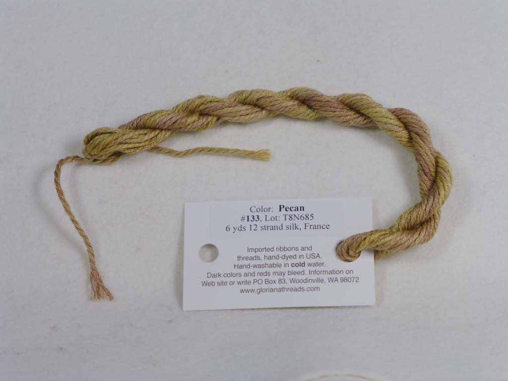 Gloriana Silk Floss 133 Pecan by Gloriana From Beehive Needle Arts