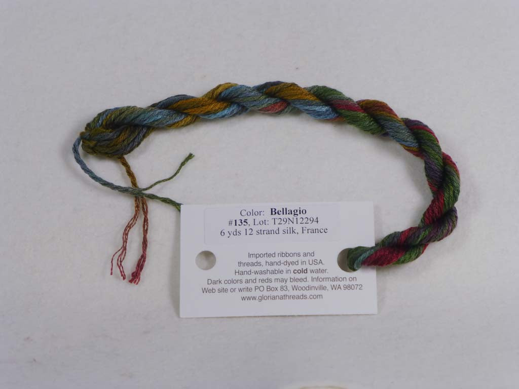 Gloriana Silk Floss 135 Bellagio by Gloriana From Beehive Needle Arts