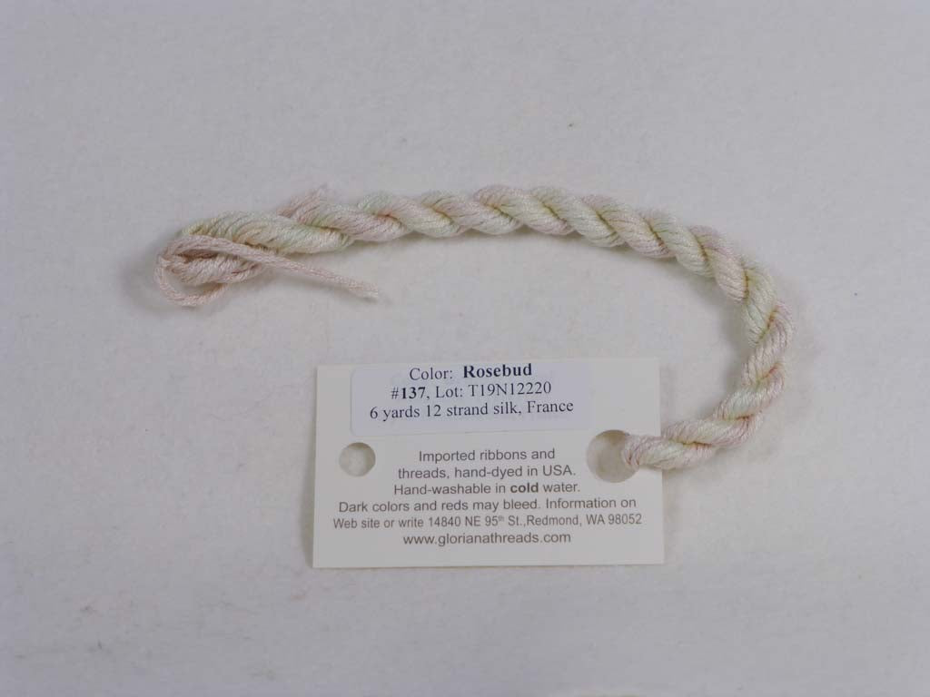 Gloriana Silk Floss 137 Rosebud by Gloriana From Beehive Needle Arts