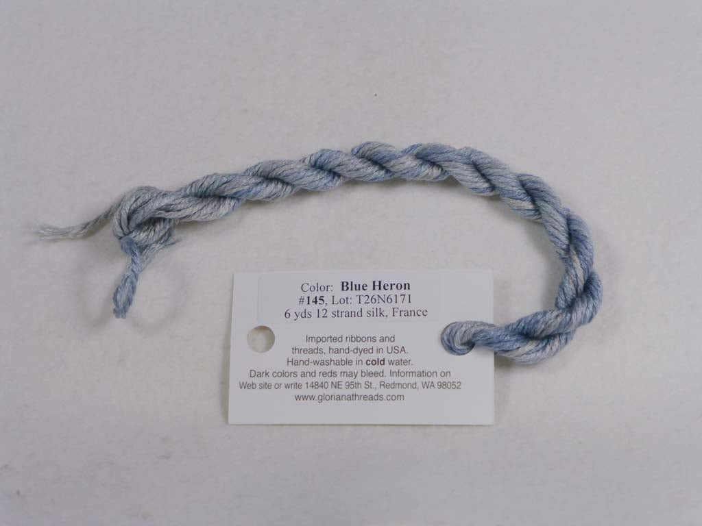 Gloriana Silk Floss 145 Blue Heron by Gloriana From Beehive Needle Arts