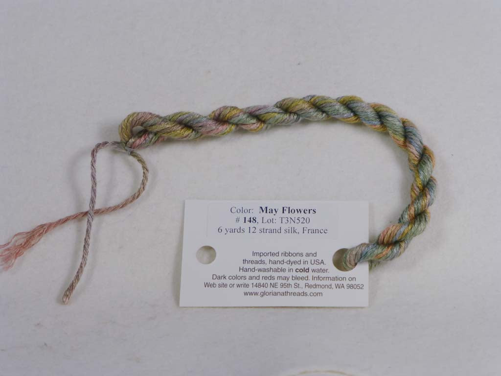 Gloriana Silk Floss 148 May Flowers by Gloriana From Beehive Needle Arts