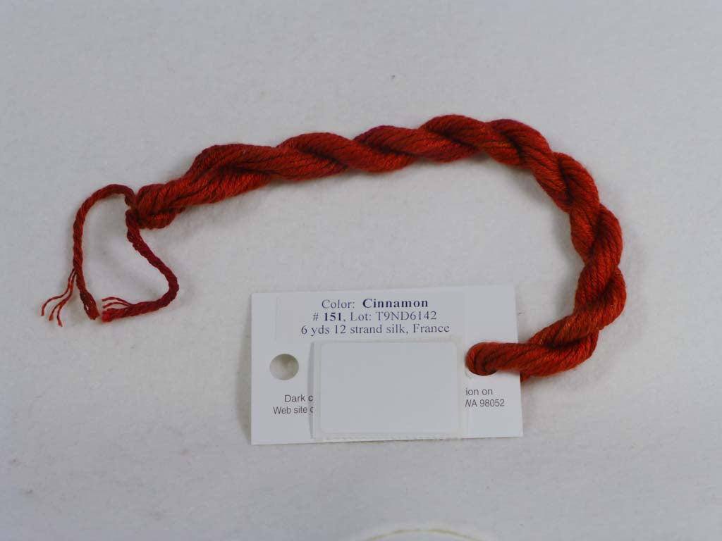 Gloriana Silk Floss 151 Cinnamon by Gloriana From Beehive Needle Arts