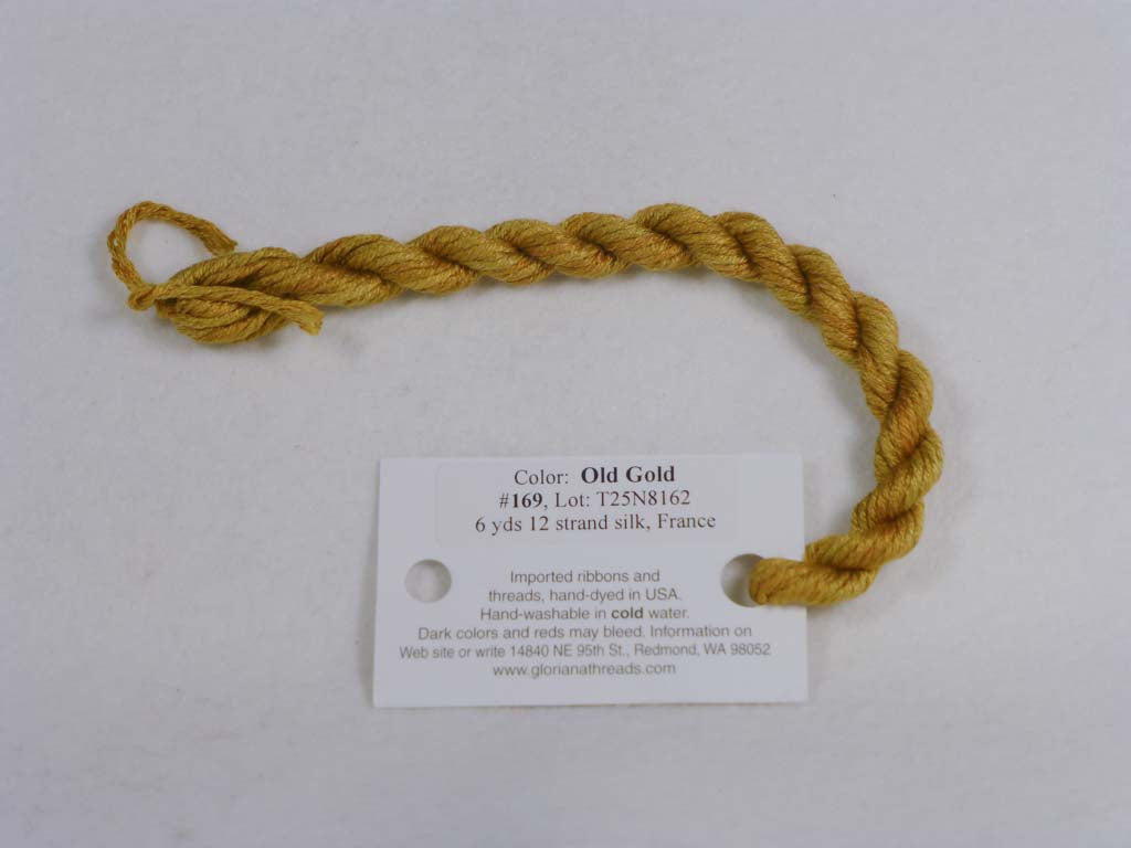 Gloriana Silk Floss 169 Old Gold by Gloriana From Beehive Needle Arts