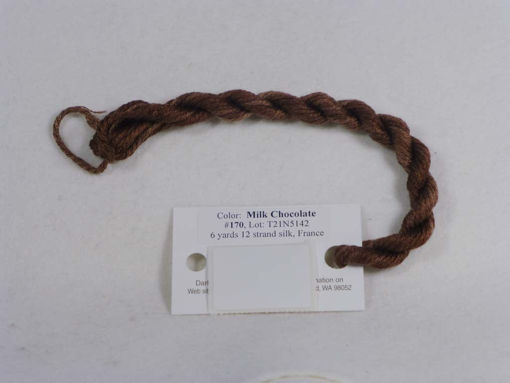 Gloriana Silk Floss 170 Milk Chocolate by Gloriana From Beehive Needle Arts