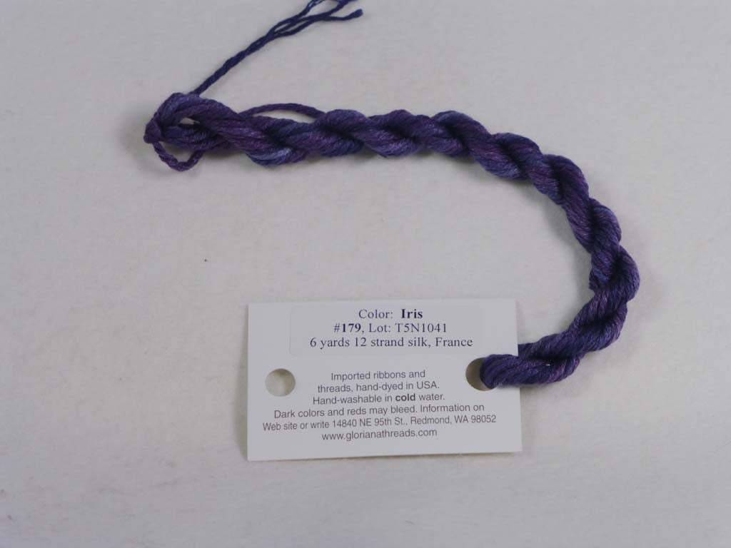 Gloriana Silk Floss 179 Iris by Gloriana From Beehive Needle Arts