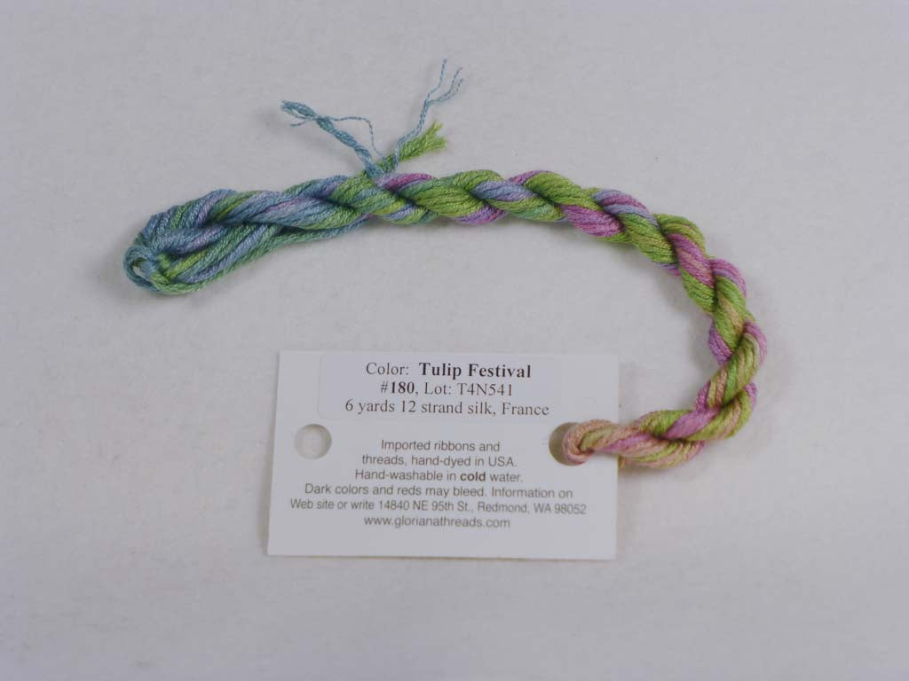 Gloriana Silk Floss 180 Tulip Festival by Gloriana From Beehive Needle Arts
