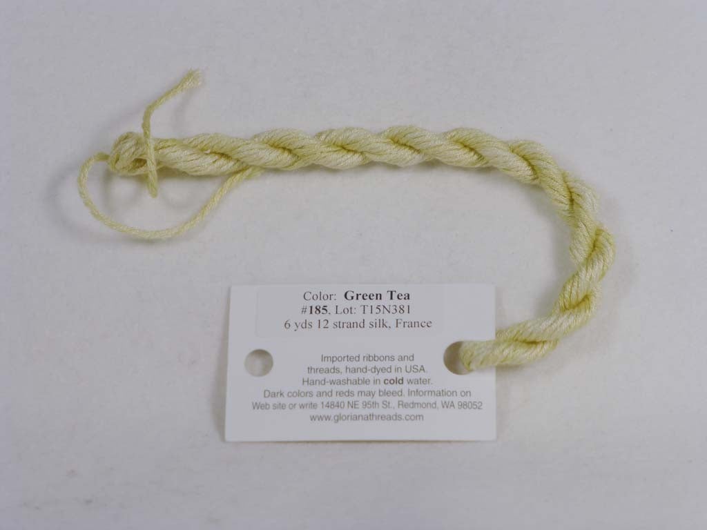 Gloriana Silk Floss 185 Green Tea by Gloriana From Beehive Needle Arts