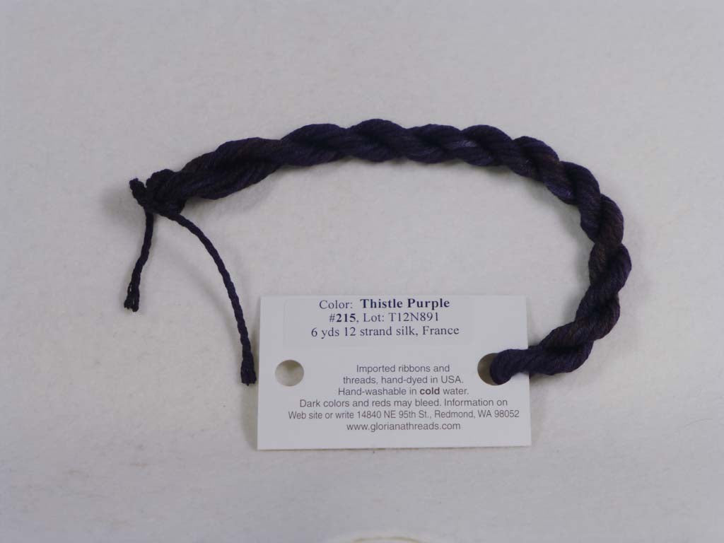 Gloriana Silk Floss 215 Thistle Purple by Gloriana From Beehive Needle Arts