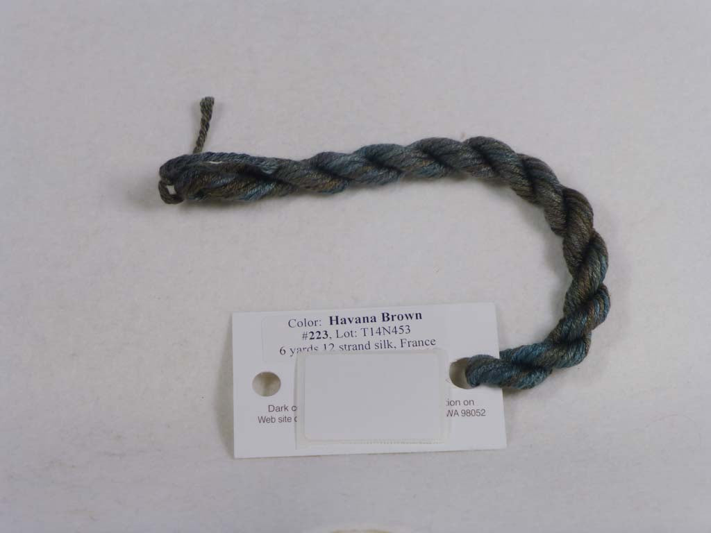 Gloriana Silk Floss 223 Havana Brown by Gloriana From Beehive Needle Arts