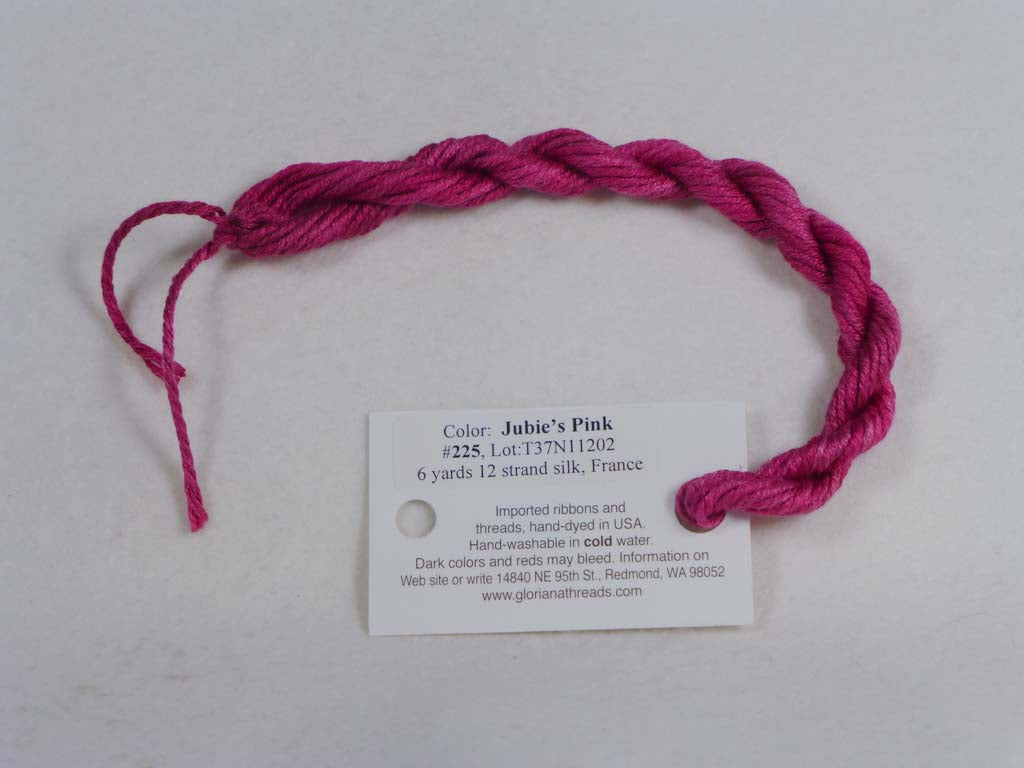 Gloriana Silk Floss 225 Jubie's Pink by Gloriana From Beehive Needle Arts