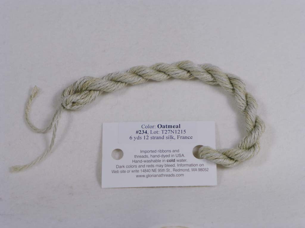Gloriana Silk Floss 234 Oatmeal by Gloriana From Beehive Needle Arts