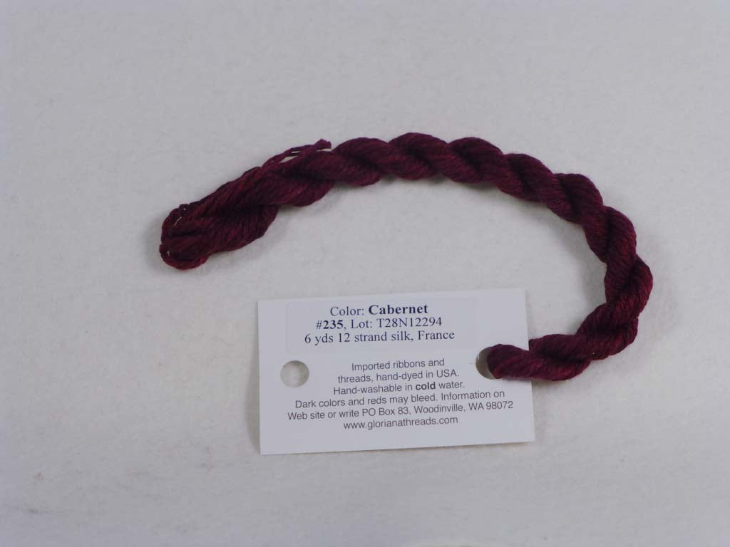 Gloriana Silk Floss 235 Cabernet by Gloriana From Beehive Needle Arts