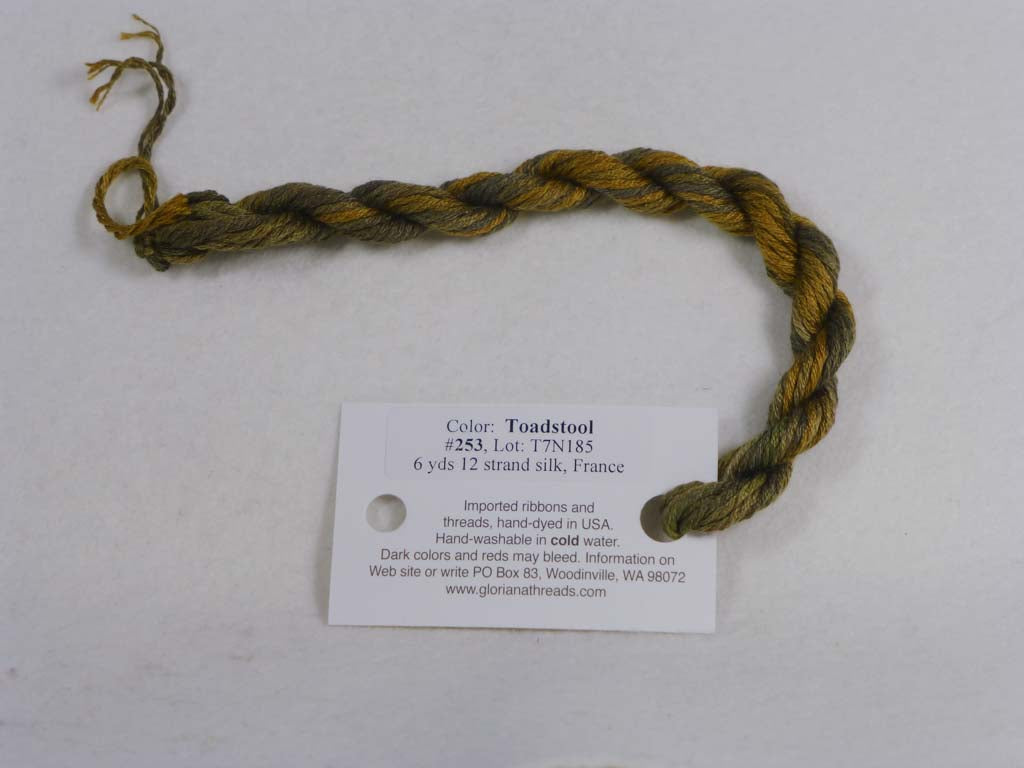 Gloriana Silk Floss 253 Toadstool by Gloriana From Beehive Needle Arts