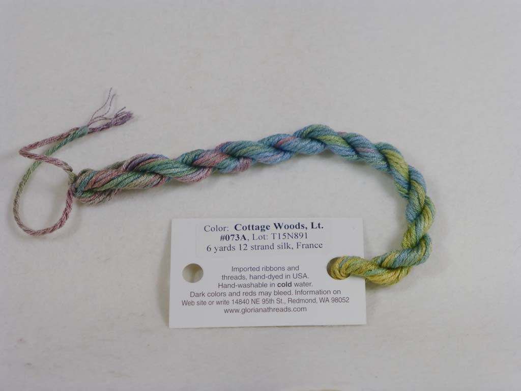 Gloriana Silk Floss 073A Cottage Woods Light by Gloriana From Beehive Needle Arts