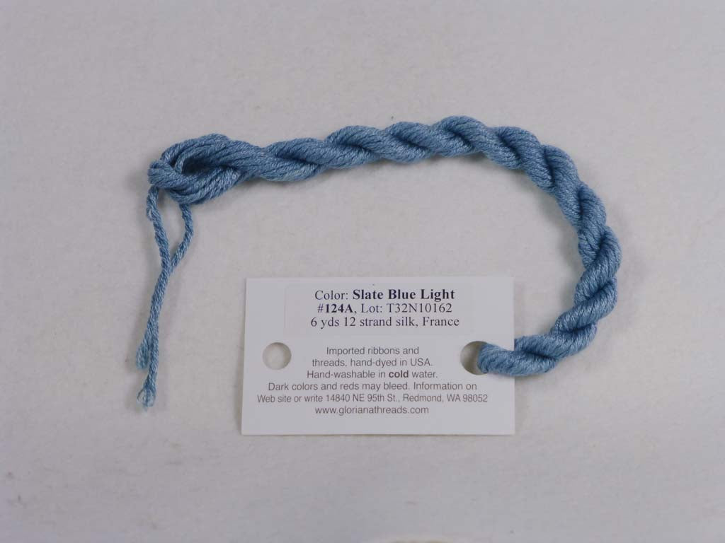 Gloriana Silk Floss 124A Slate Blue Light by Gloriana From Beehive Needle Arts