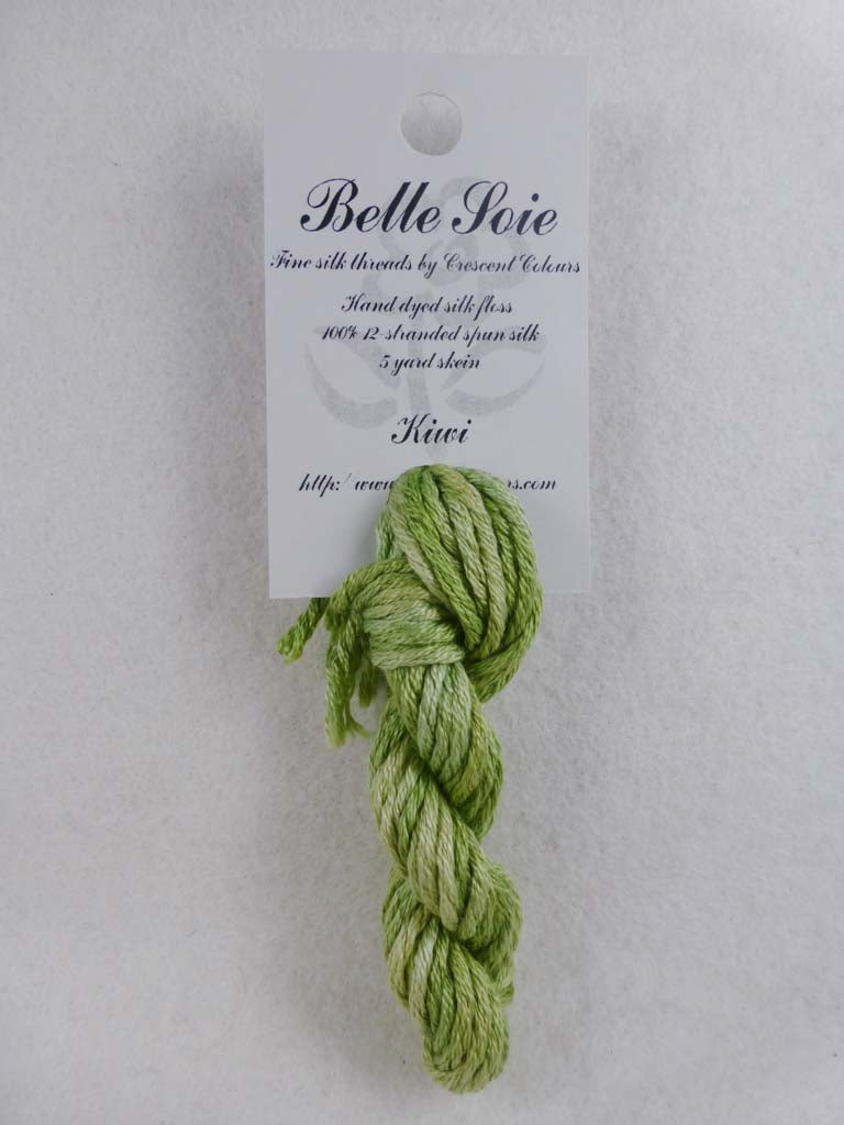 Belle Soie 012 Kiwi by Hoffman Distributing From Beehive Needle Arts