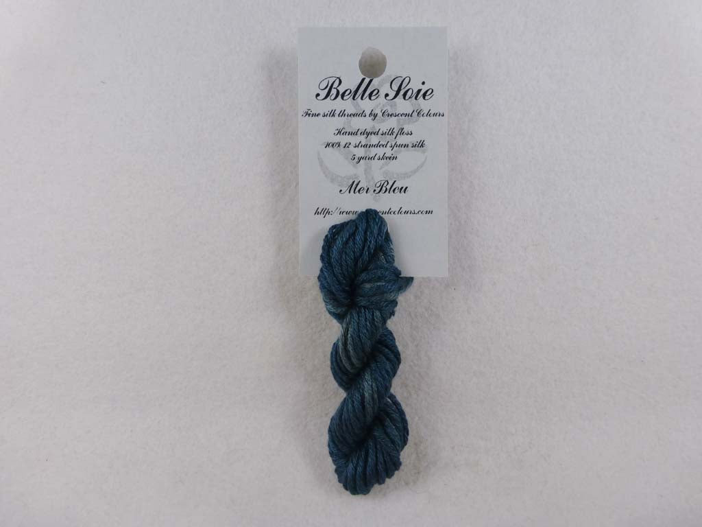 Belle Soie 015 Mer Bleu by Hoffman Distributing From Beehive Needle Arts