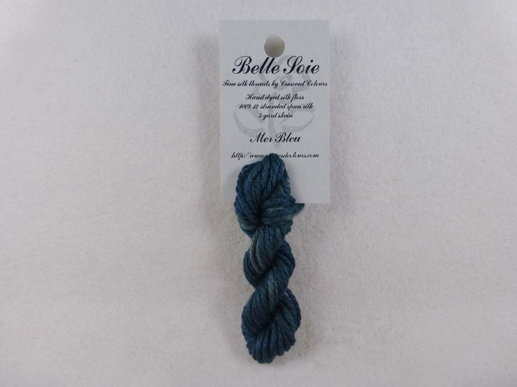 Belle Soie 015 Mer Bleu by Hoffman Distributing From Beehive Needle Arts