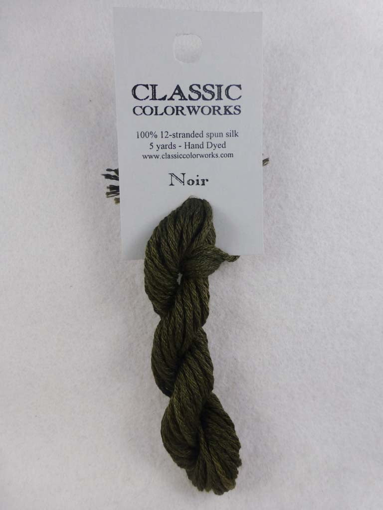 Belle Soie 017 Noir by Hoffman Distributing From Beehive Needle Arts