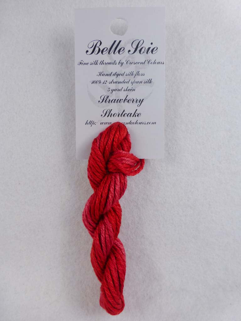 Belle Soie 022 Strawberry Shortcake by Hoffman Distributing From Beehive Needle Arts