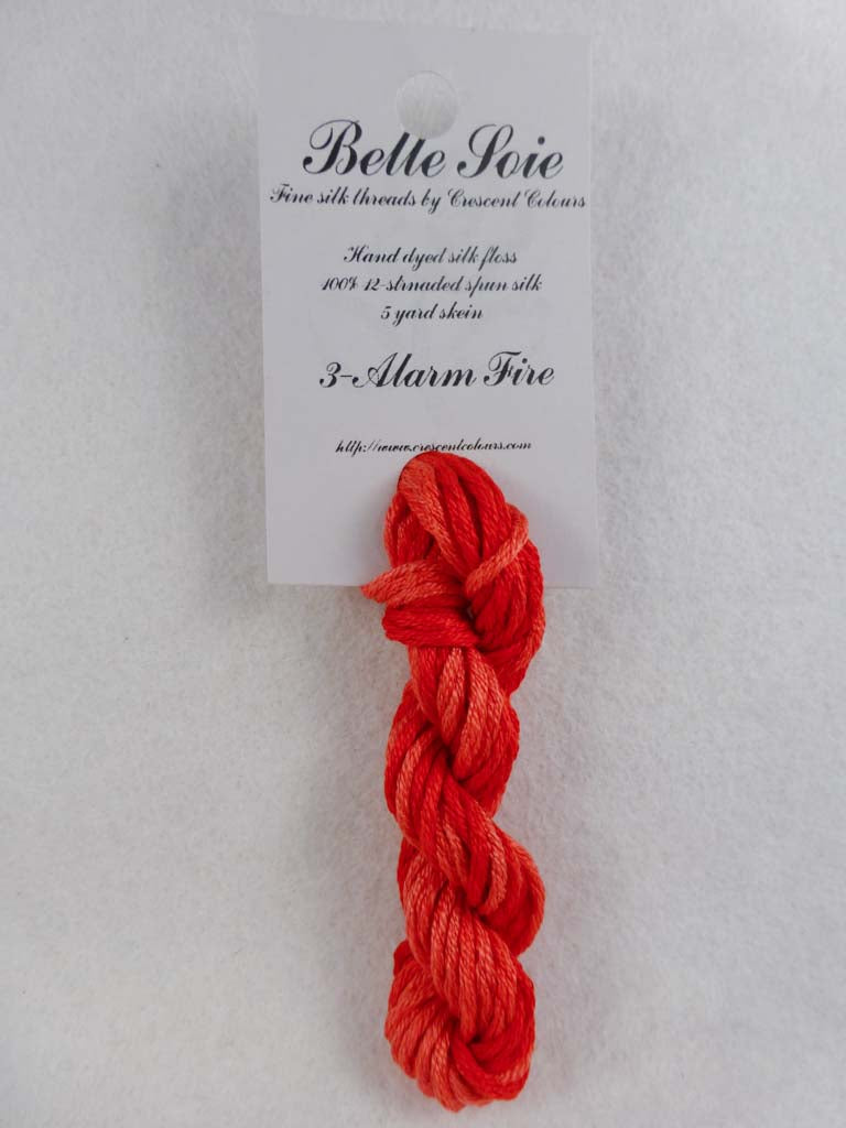 Belle Soie 026 3 Alarm Fire by Hoffman Distributing From Beehive Needle Arts