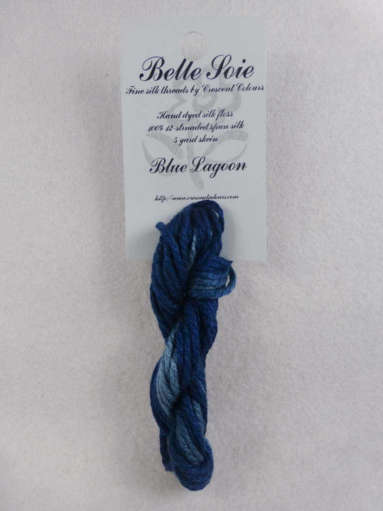 Belle Soie 028 Blue Lagoon by Hoffman Distributing From Beehive Needle Arts