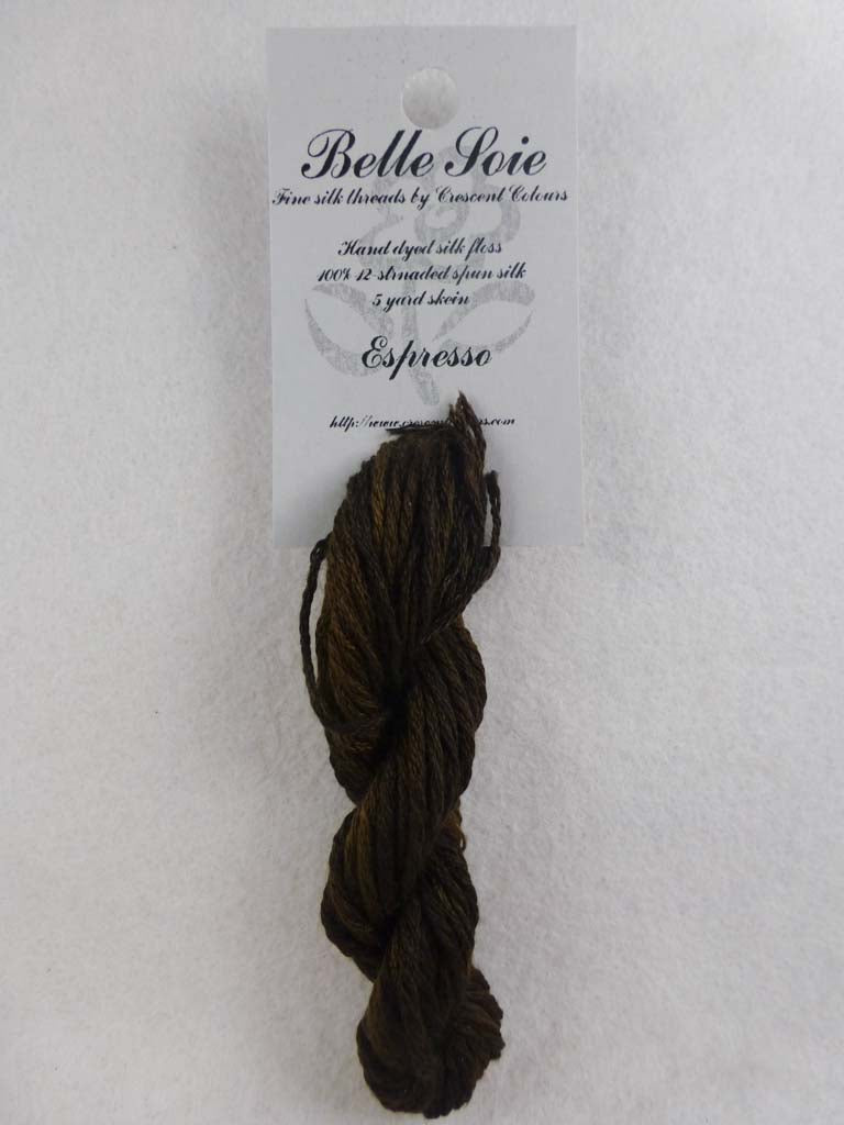 Belle Soie 036 Espresso by Hoffman Distributing From Beehive Needle Arts