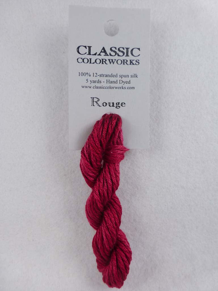 Belle Soie 046 Rouge by Hoffman Distributing From Beehive Needle Arts