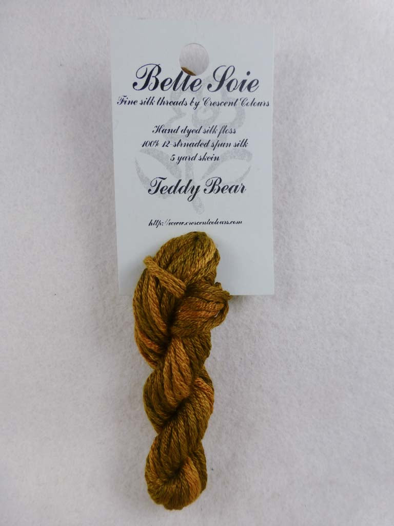 Belle Soie 050 Teddy Bear by Hoffman Distributing From Beehive Needle Arts