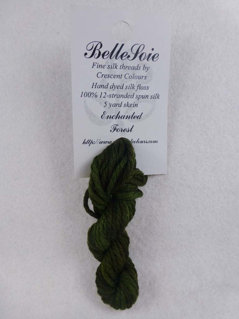 Belle Soie 063 Enchanted Forest by Hoffman Distributing From Beehive Needle Arts