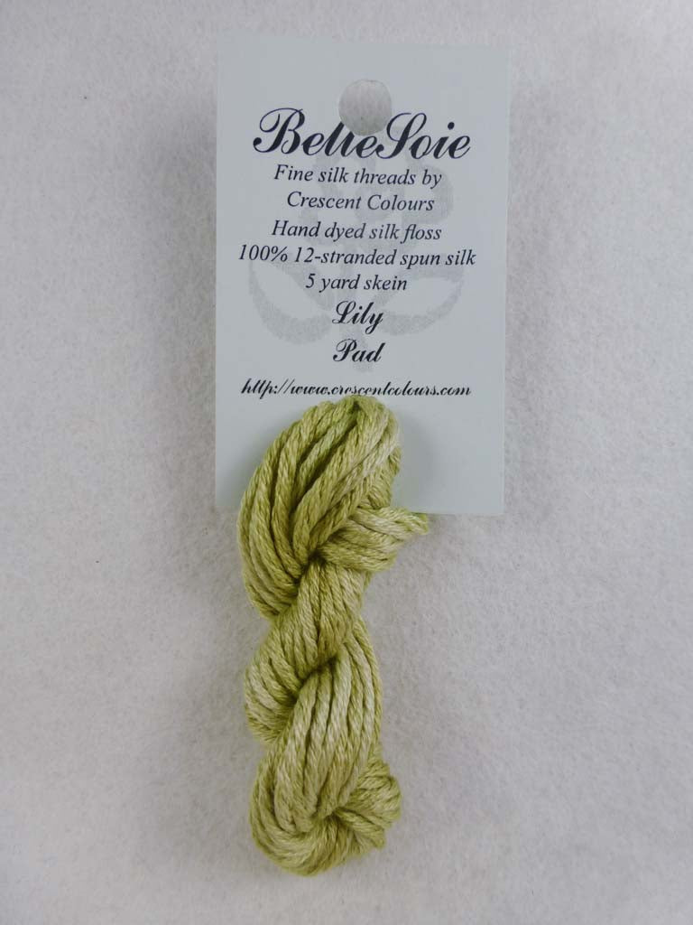 Belle Soie 064 Lily Pad by Hoffman Distributing From Beehive Needle Arts