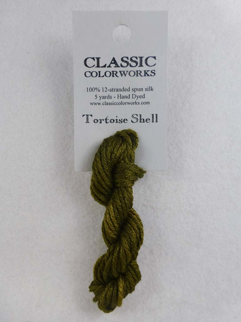 Belle Soie 065 Tortoise Shell by Hoffman Distributing From Beehive Needle Arts