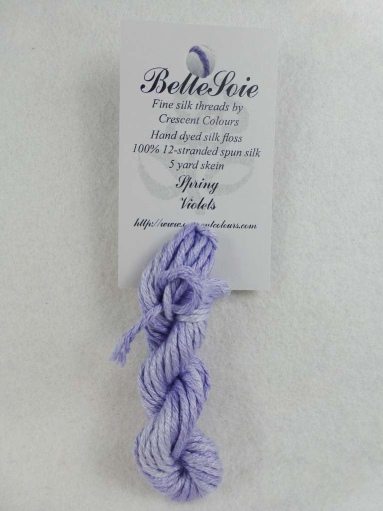 Belle Soie 068 Spring Violet by Hoffman Distributing From Beehive Needle Arts