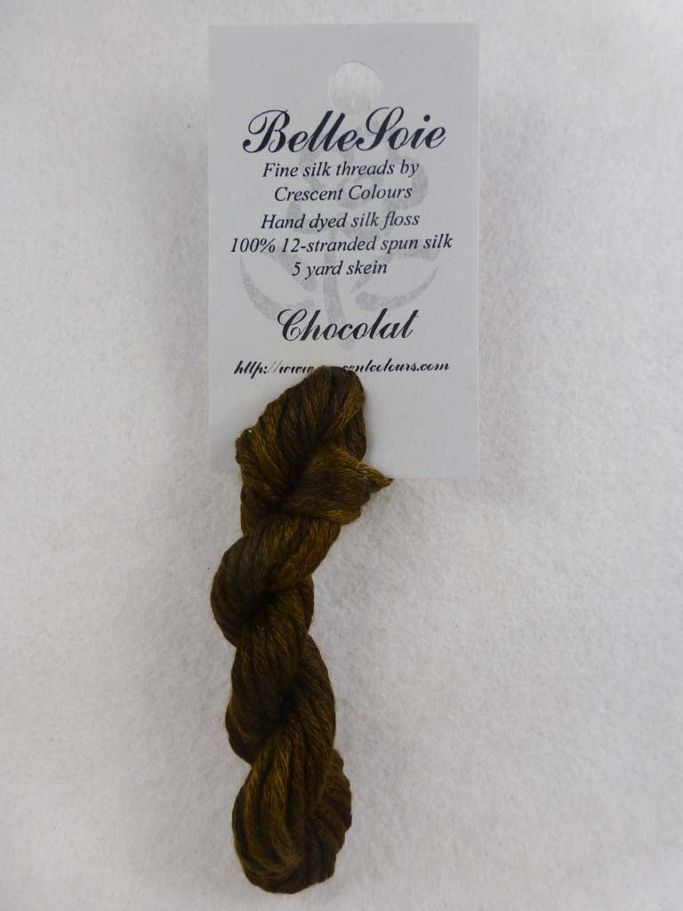 Belle Soie 075 Choclat by Hoffman Distributing From Beehive Needle Arts
