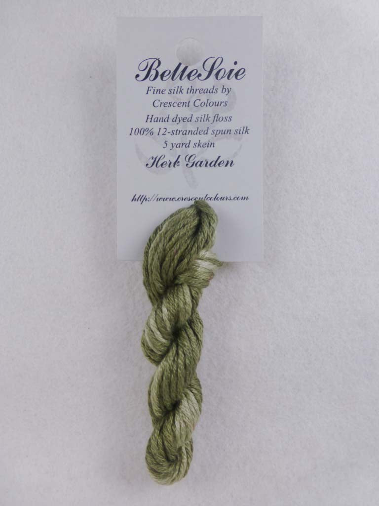 Belle Soie 081 Herb Garden by Hoffman Distributing From Beehive Needle Arts